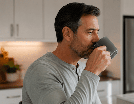 Man drinking